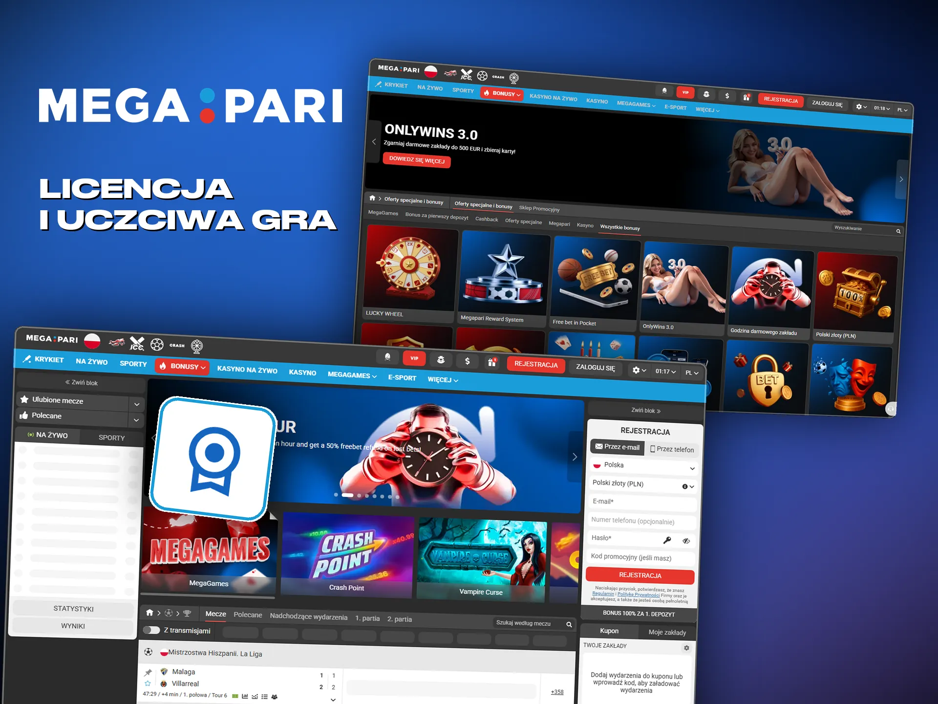 Licencjonowana działalność i niezależnie badana uczciwość gier