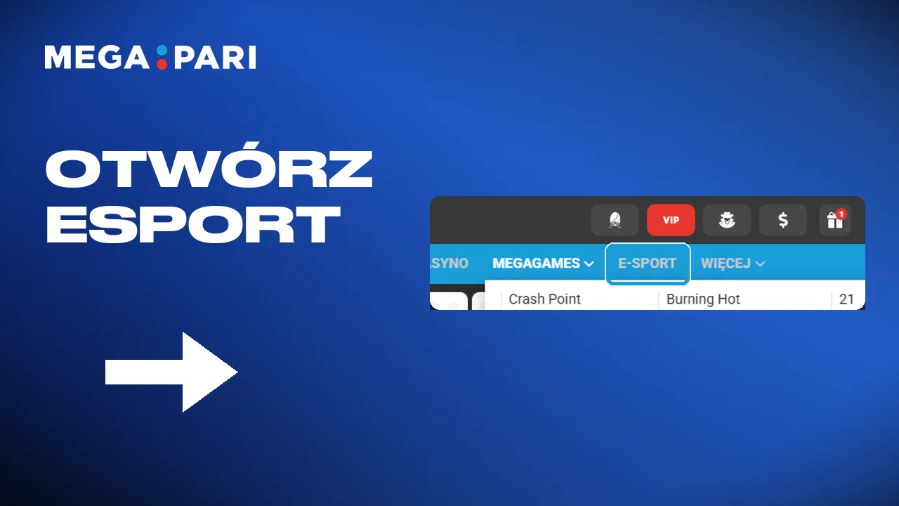 Otwarcie sekcji esportu w aplikacji Megapari i przegląd meczów