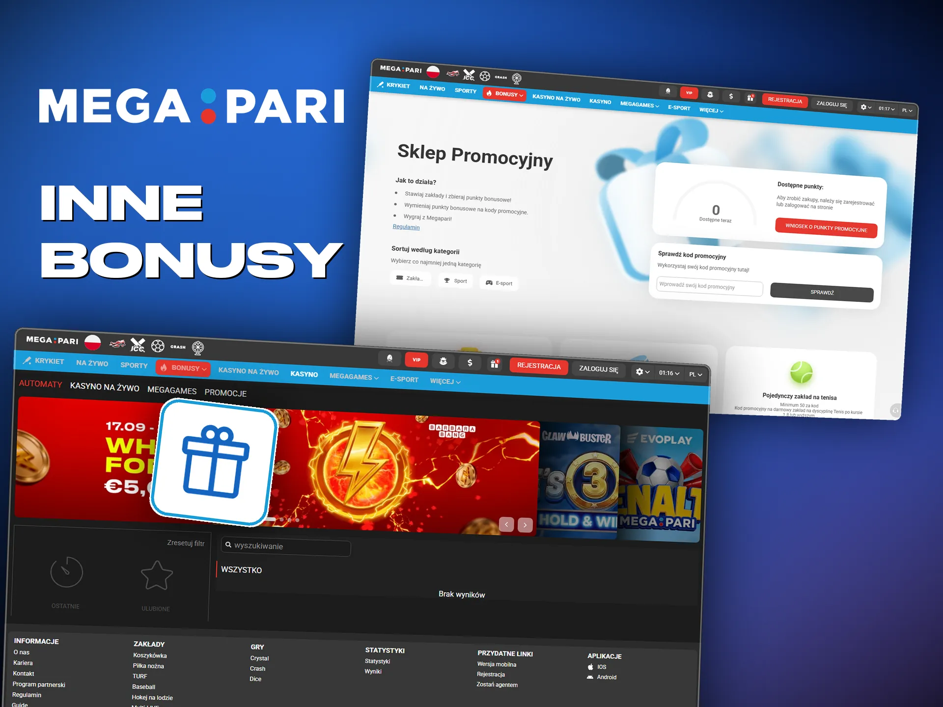 Stali gracze również dostają cashback i bonusy od doładowania